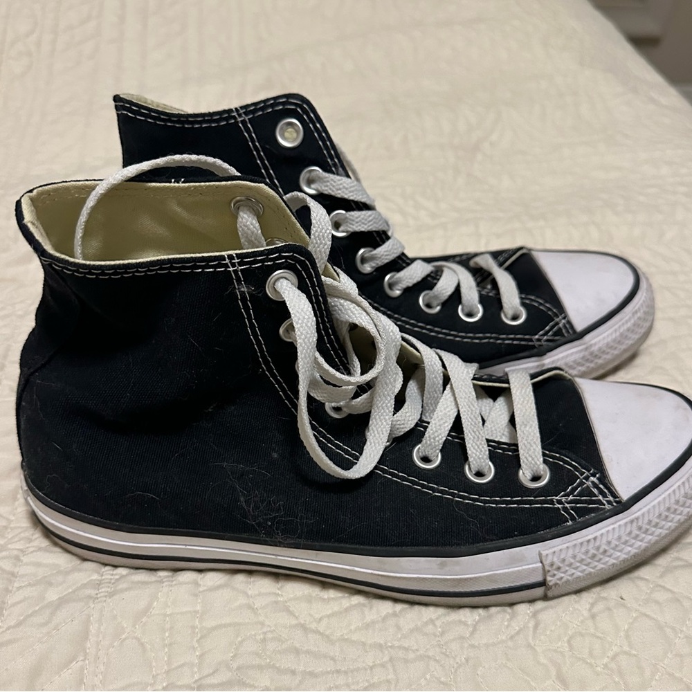 Converse Black High-Top Sneakers